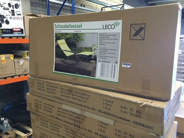 Leco - 39700 106 - 4x schommel ligstoel - afbeelding 3 van  3