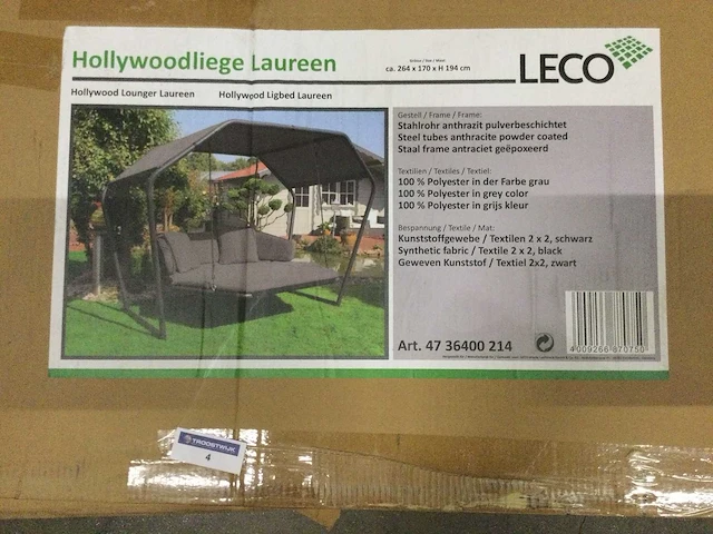 Leco - laureen - schommel ligbed. - afbeelding 2 van  2