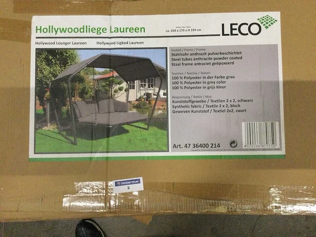 Leco - laureen - schommel ligbed. - afbeelding 2 van  2