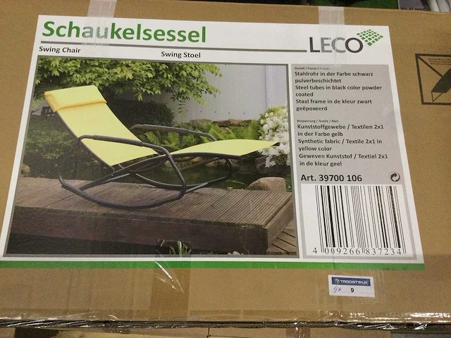 Leco - lisa 39700 106 - 4x schommelstoel. - afbeelding 1 van  2