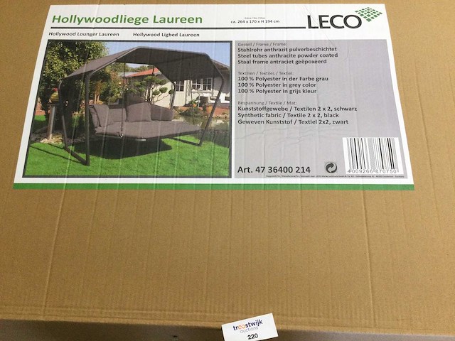 Leco laureen - ligbed - afbeelding 2 van  2