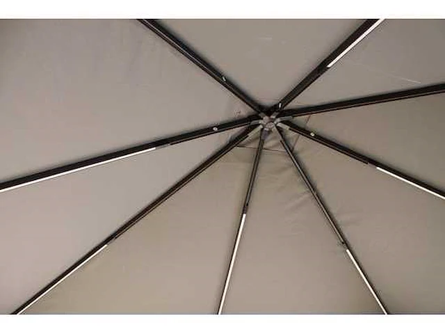 Leco lina tuinpaviljoen inclusief led verlichting - afbeelding 4 van  6
