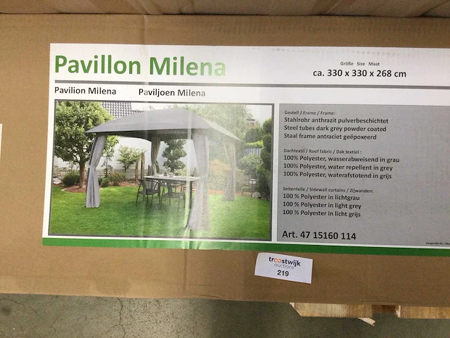 Leco milena - palviljoen en prieel - afbeelding 4 van  5