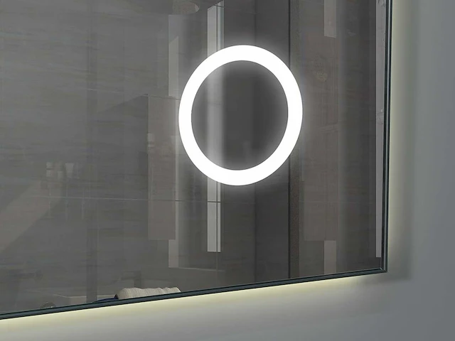 Led badkamerspiegel - bluetooth - noël - diverse maten en kleuren - afbeelding 7 van  13
