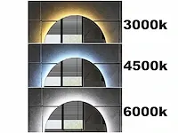 Led badkamerspiegel - bluetooth - nova - diverse maten - afbeelding 7 van  18