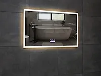 Led badkamerspiegel - bluetooth - nova - diverse maten - afbeelding 16 van  18