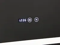 Led badkamerspiegel - digitale klok - iris - diverse maten - afbeelding 3 van  6