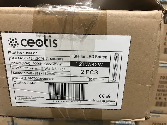 Led batten (4x) - afbeelding 5 van  5