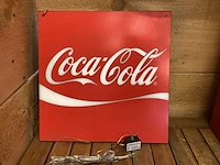 Led-bord coca-cola, kauwgomballen automaat, clownsbeeld, harley davidson wand decoratie - afbeelding 2 van  5