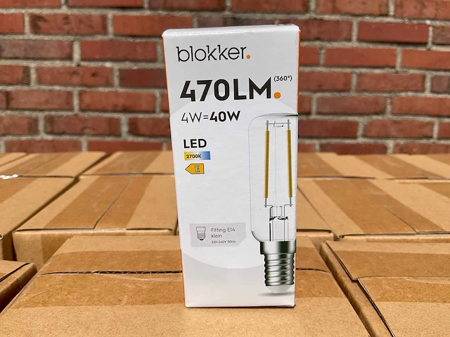 Led buislamp helder - 4w 2700k e14 (2316x) - afbeelding 1 van  8