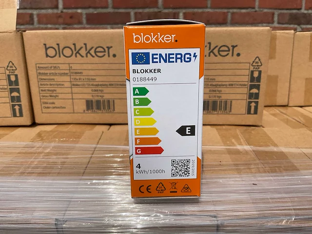Led buislamp helder - 4w 2700k e14 (2316x) - afbeelding 5 van  8