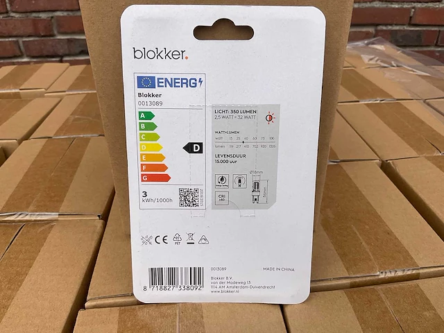 Led capsulelamp g9 - 2,5w dimbaar 3000k (328x) - afbeelding 4 van  6