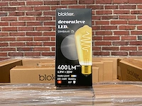 Led edisonlamp decoratief - 4,9w 2200k e27 (2421x) - afbeelding 1 van  8