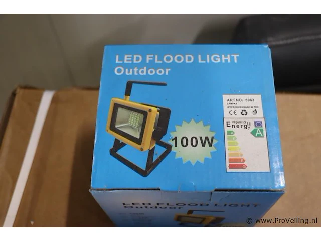 Led floodlight outdoor & led twinspot security light - afbeelding 4 van  5