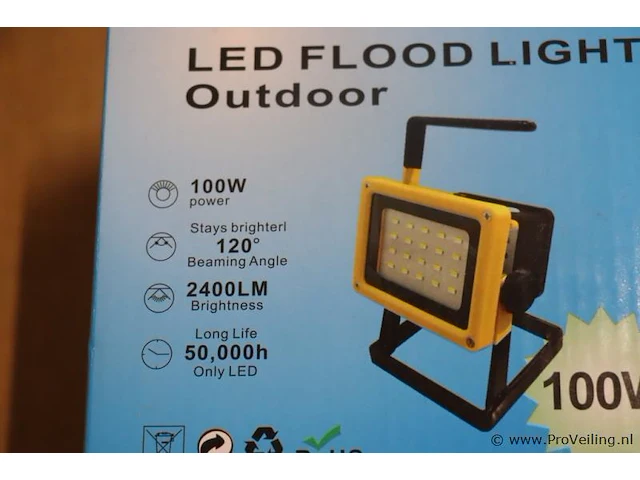 Led floodlight outdoor & led twinspot security light - afbeelding 5 van  5