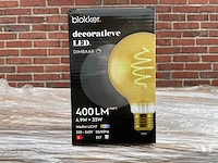 Led globe decoratief goud- 4,9w 2200k e27 (750x) - afbeelding 1 van  8