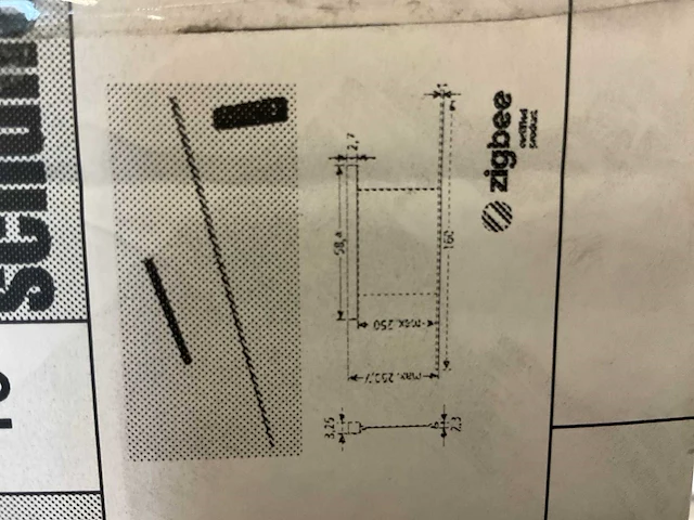 Led hanglamp 160x2,2 cm - afbeelding 3 van  3