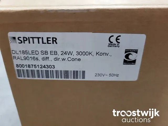 Led inbouw downlighter - afbeelding 2 van  2