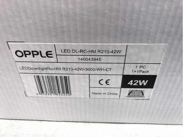 Led inbouw spot 42w (12x) - afbeelding 5 van  5