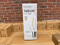 Led kaars helder - 1,2w 2700k e14 (1505x) - afbeelding 1 van  8