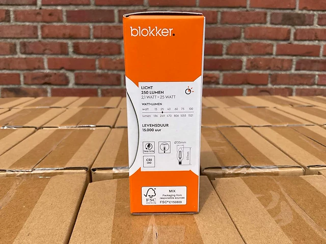 Led kaars helder - 25w 2700k e14 (1519x) - afbeelding 4 van  8