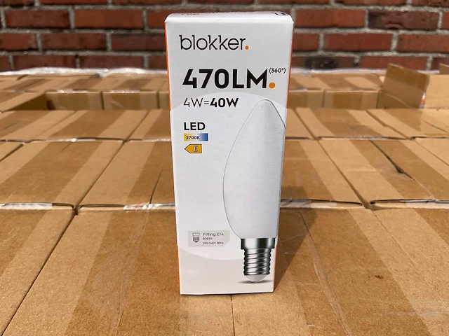 Led kaars mat - 4w 2700k e14 (845x) - afbeelding 1 van  8