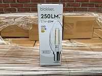 Led kaars twisted - 2,1w e14 2700k (1374x) - afbeelding 1 van  8