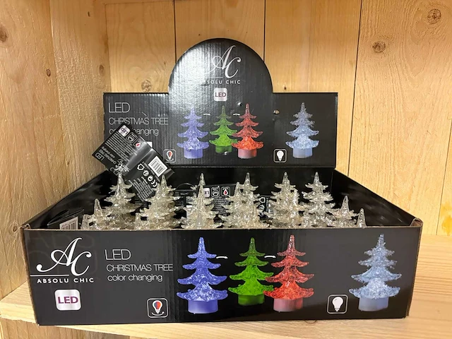 Led kerstboom (1000x) - afbeelding 1 van  2