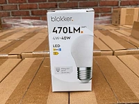 Led kogel lamp mat - 4w 2700k e27 (1793x) - afbeelding 1 van  8