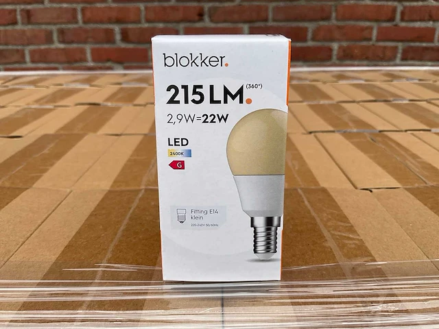 Led kogellamp flame - 2,9w 2400k e14 (1716x) - afbeelding 1 van  8