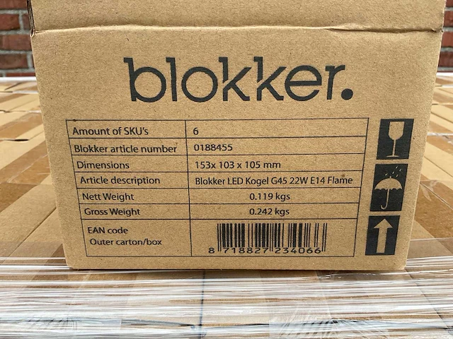 Led kogellamp flame - 2,9w 2400k e14 (1716x) - afbeelding 7 van  8