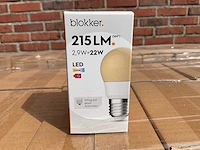 Led kogellamp flame - 2,9w 2400k e27 (1902x) - afbeelding 1 van  8