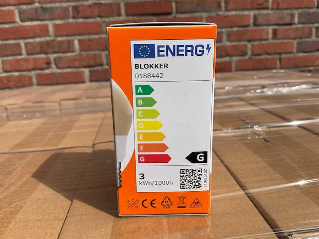 Led kogellamp flame - 2,9w 2400k e27 (1902x) - afbeelding 5 van  8
