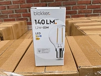 Led kogellamp helder - 1,2w 2700k e14 (1582x) - afbeelding 1 van  8