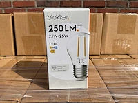 Led kogellamp helder - 2,1w 2700k e27 (2146x) - afbeelding 1 van  8