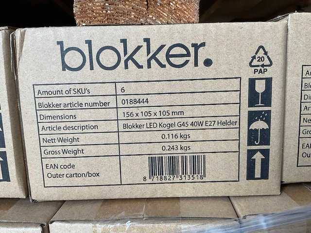 Led kogellamp helder - 4w 2700k e27 (3010x) - afbeelding 7 van  8