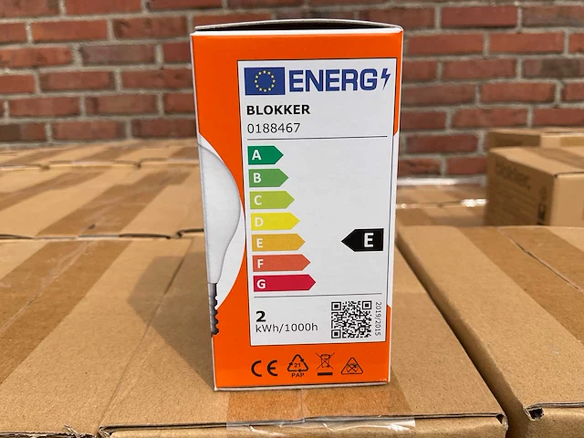 Led kogellamp mat - 1,2w 2700k e27 (1932x) - afbeelding 5 van  8