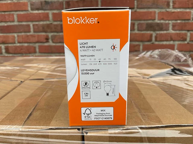 Led kogellamp mat - 4w 2700k e14 (1794x) - afbeelding 4 van  8