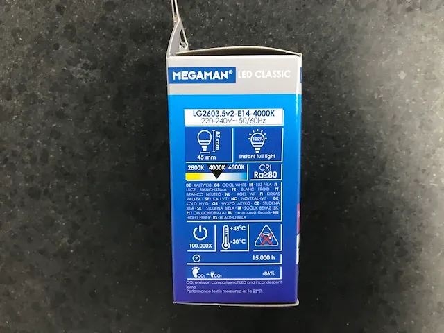 Led lamp (120x) - afbeelding 4 van  4