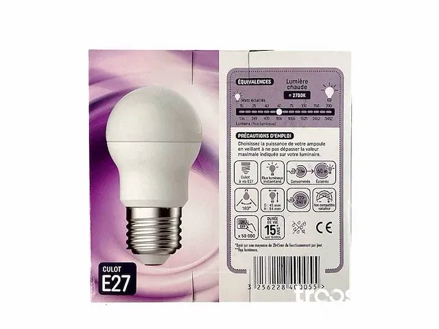 Led-lamp e27 3-pack - afbeelding 2 van  4
