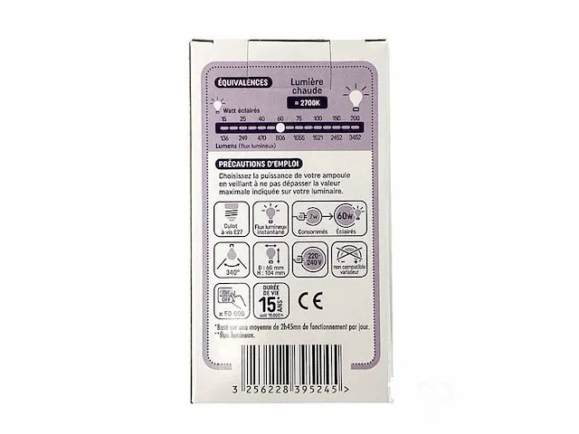 Led-lamp e27 - afbeelding 3 van  4