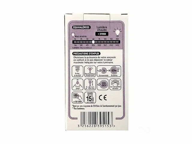 Led-lamp e27 - afbeelding 3 van  4