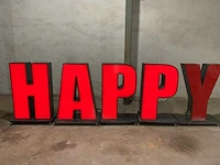 Led letters ''happy'' - afbeelding 2 van  11