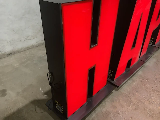 Led letters ''happy'' - afbeelding 7 van  11