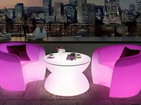 Led meubels rgb (2x stoel 1x tafel), 2025 - afbeelding 1 van  2