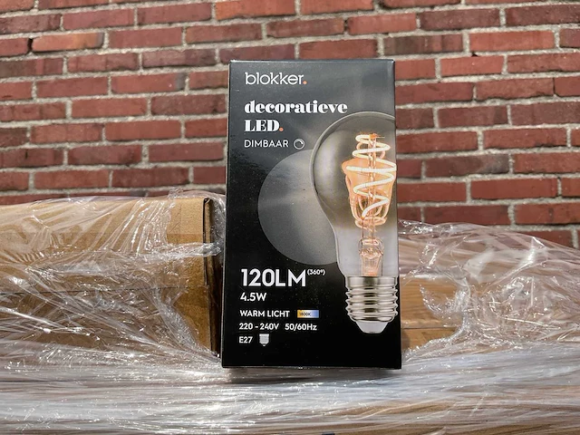 Led peer decoratief - 4,5w 1800k e27 (1550x) - afbeelding 1 van  7