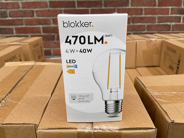 Led peer helder - 4w 2700k e27 (1781x) - afbeelding 1 van  8