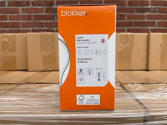 Led peer helder - 6,8w 2700k e27 (2504x) - afbeelding 4 van  8