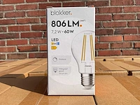 Led peer helder - 7,2w dimbaar e27 (1458x) - afbeelding 1 van  8