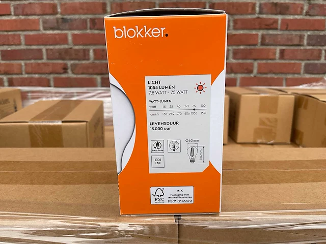 Led peer helder dimbaar - 7,8w 2700k e27 (847x) - afbeelding 4 van  8